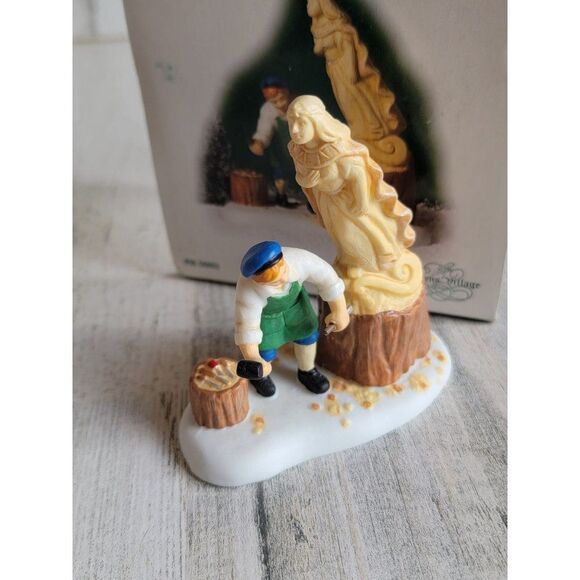 Dept 56 58803 Ship Figurehead Carver dickens village accessory xmas - Picture 3 of 7